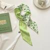 Korean Style Silk Scarf and Hairband Set - Versatile Women's Accessory for Summer