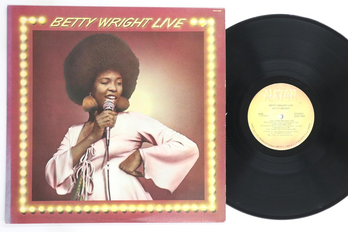 

LP Record BETTY WRIGHT - Betty Wright Live 4408 ALSTON 1978 US Soul/Funk Used
