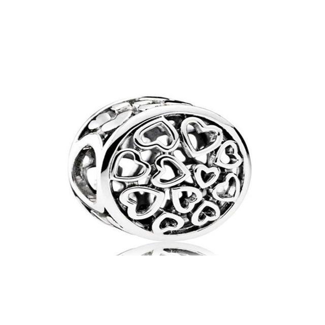 New Bunny Bear Castle Skull Diy Bead for Making Women Berloque Fit Original Charms 925 Sterling Silver Bracelet