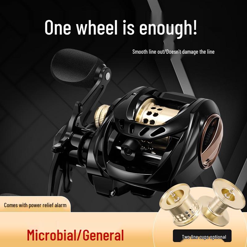 

X200 Ультралегкая Малошумная Металлическая Катушка Blackfish с Системой Анти-Люфт и Двойной Шпулей. Left Hand Type