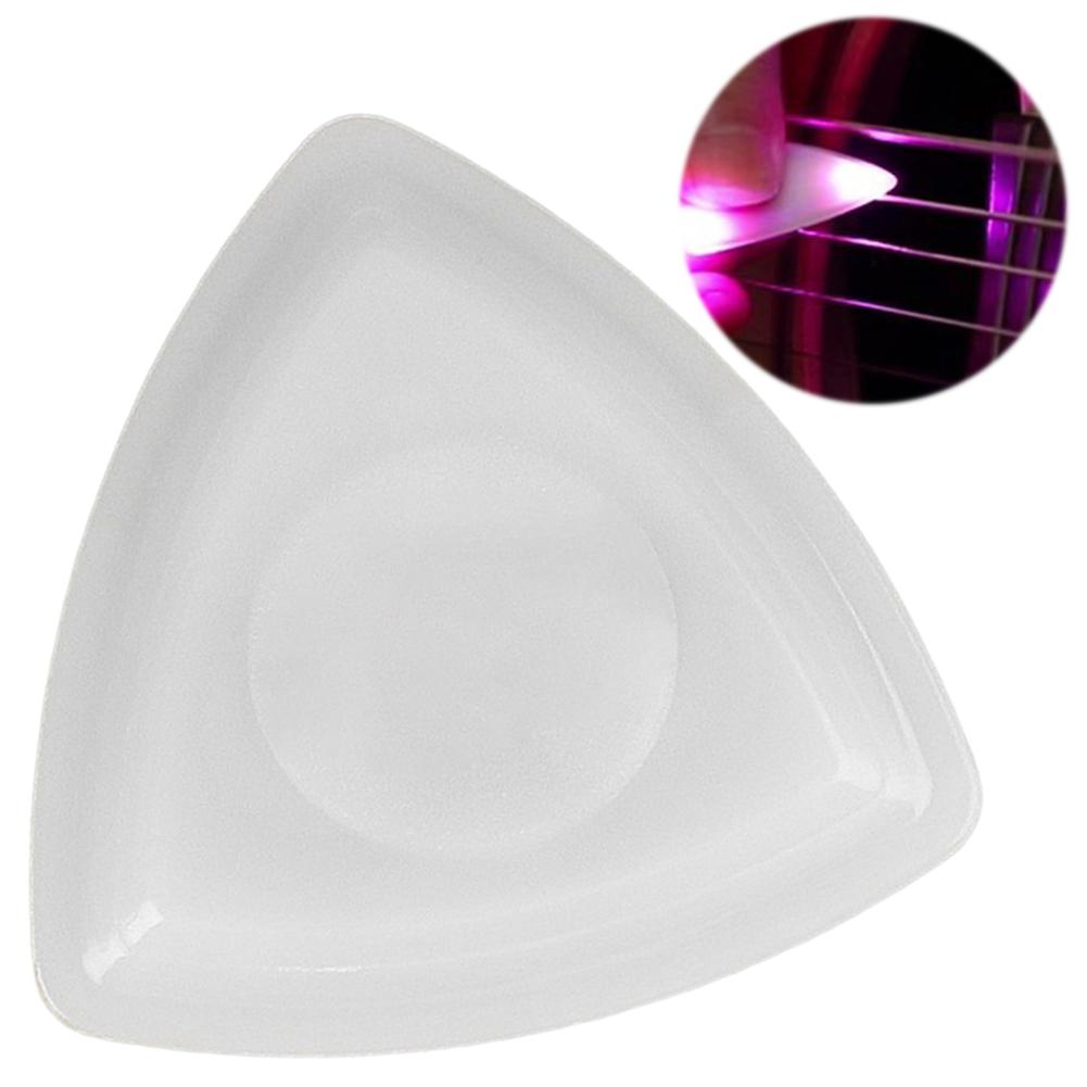 Гитарный сенсорный светящийся медиатор Музыкальный струнный инструмент Светящийся плектр Медиаторы для электрогитары для басистов и электрогитаристов