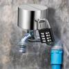 Lockable Latches Weatherproof Outdoor Faucet Cover with Stainless Steel Cap for Garden and Home Faucet Security