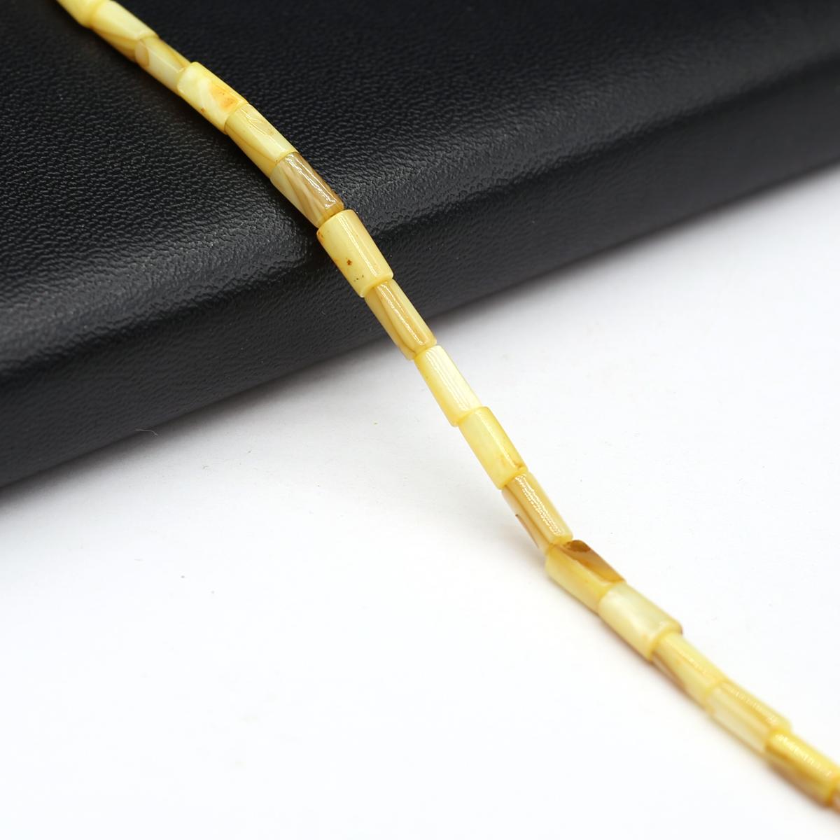 

Натуральные коралловые бусины 4x8 мм, цилиндрические свободные бусины-разделители для изготовления ювелирных изделий, сделай сам, женские ожерелья, браслеты, серьги, аксессуары, длина 38 см 4x8mm