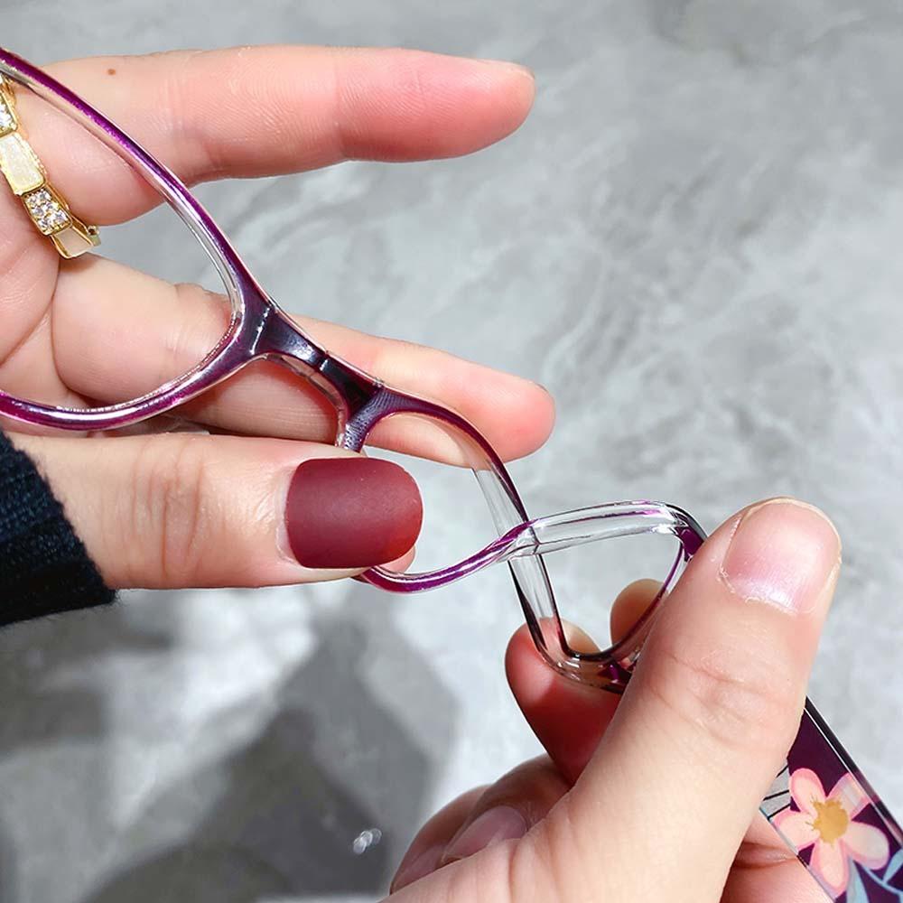 PC Elderly Reading Eyewear Zinc Zinc Alloy Anti Blu-ray Eyewear 3 Color Folding Presbyopic Glasses  Daily