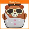 Cartoon Sunglasses Cute Bear Shaped Hard Shell Children Backpack For Use Daily