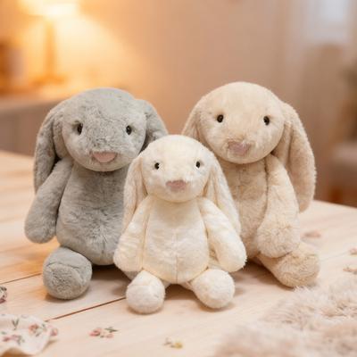 Kawaii Rabbit Plush Toys Exquisite Plush Animal Dolls Soft Skin-friendly  Companion Desktop Decorative Ornaments Gifts For Child
