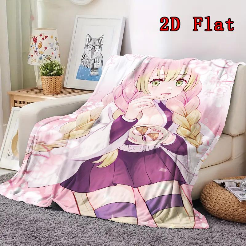 MITSURI 2D Flat Pattern Flannel Blanket High quality All Seasons Warmth and Comfort Perfect for Christmas Gifts.NMT0928118
