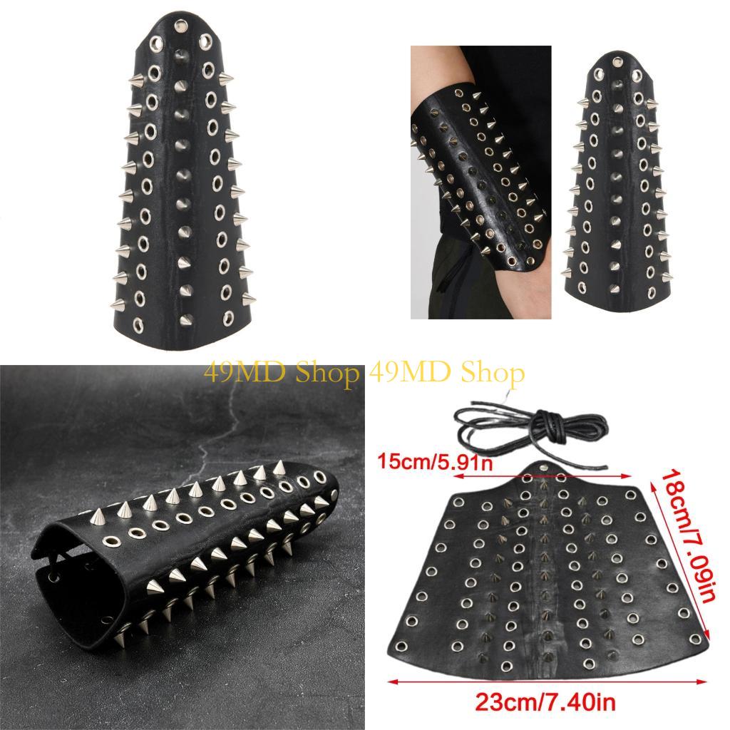 

49MD Victorian Armband Rivets Studded Arm Bracers For Stage Show and Halloween Event China Mainland