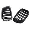 2Pcs Front Upper Chrome Frame Kidney Grilles Car Exterior Parts for BMW