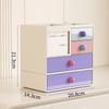 Desktop Drawer-Style Storage Box Dopamine Ins Style Student Desk Stationery Organization Large-Capacity Stackable Storage Rack