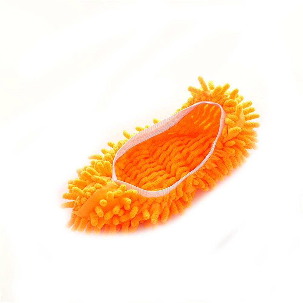 Mop Accessory Chenille Quick Water Absorption Floor Dust Cleaning Cloth Slippers Mopping Shoes