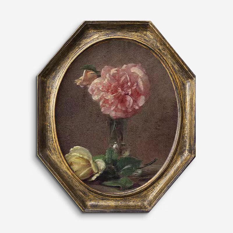 French Retro Octagonal Wall Art