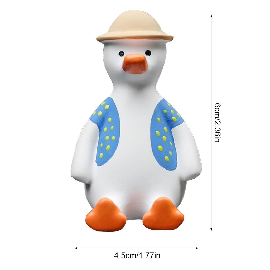 Odświeżacz Powietrza do Samochodu Urocza Kaczuszka Dyfuzor Aromatu do Kratki Wentylacyjnej Samochodu Klips Zapachowy do Kratki Powietrza Wnętrza Ornament Zapachowy do Nawiewu