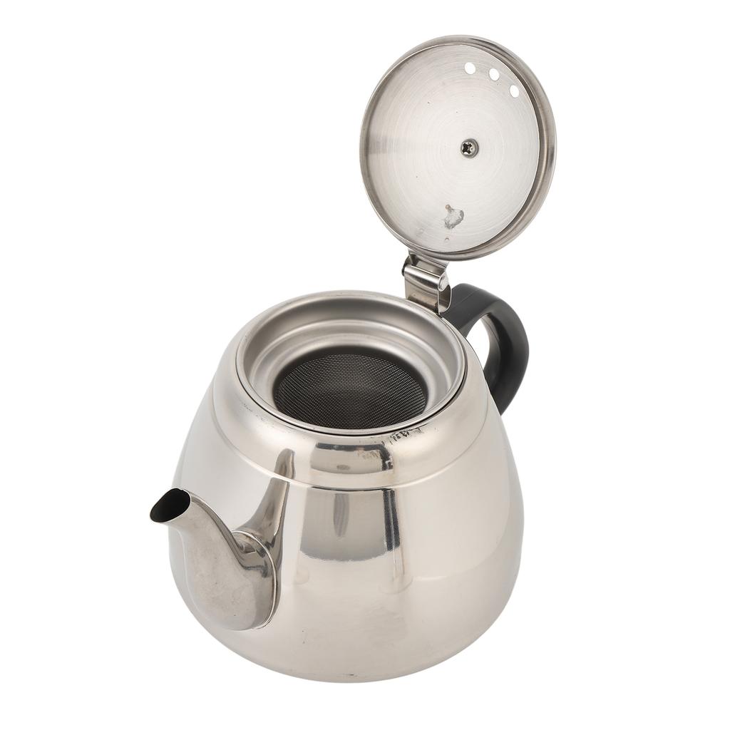 Water Kettle Stainless Steel Thickened Large Capacity Comfortable Grip Stovetop Tea Kettle with Tea Filter