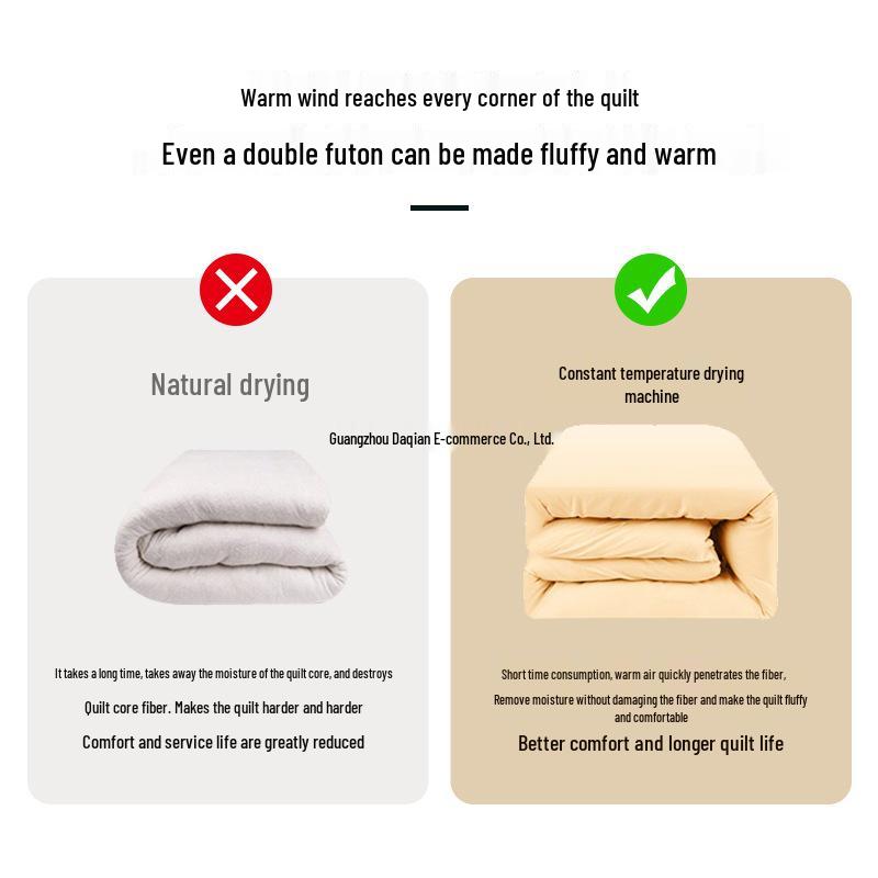 Portable Folding Dehumidifier & Warmer for Home, Dorm - Ideal for Bedding, Clothes, Shoes, and Pet Drying