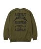 AJOBYAJO [Pba] Five Ajo Logos Washed Sweatshirt [Khaki]