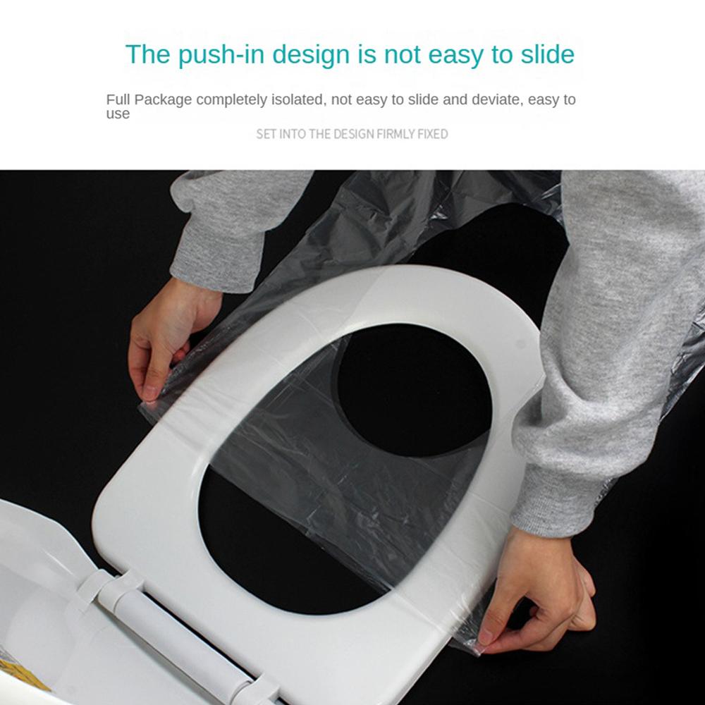 10/30/50PCS Waterproof Toilet Mat Double Water Insulation Isolation Environmentally Friendly Pofilm Unit Weight 0.02kg