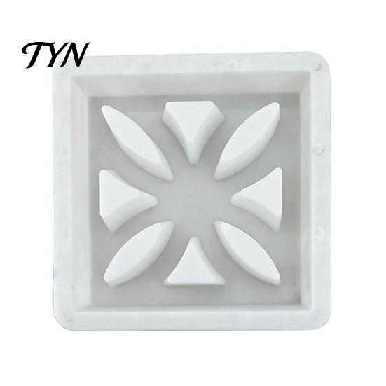 Garden Path Maker Mold Plastic Stepping Stones Mold, Reusable Concrete for Walkway Maker, Durable DIY Casting Creative Cement Yard Patio Decor,