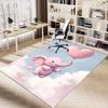 1pc Elephant Balloon Carpet Office Rug Outdoor Mat Home Decor Area Carpet Festival Gift Office Desk Chair Carpet