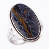 Natural Pietersite Gemstone Handmade 925 Solid Sterling Silver Ring Size 9 v4z83