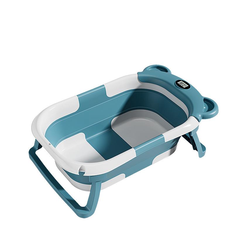 Silikon Baby Nehmen Bad Badewanne Rutschfeste Fuß Bad Eimer Klapp Badezimmer