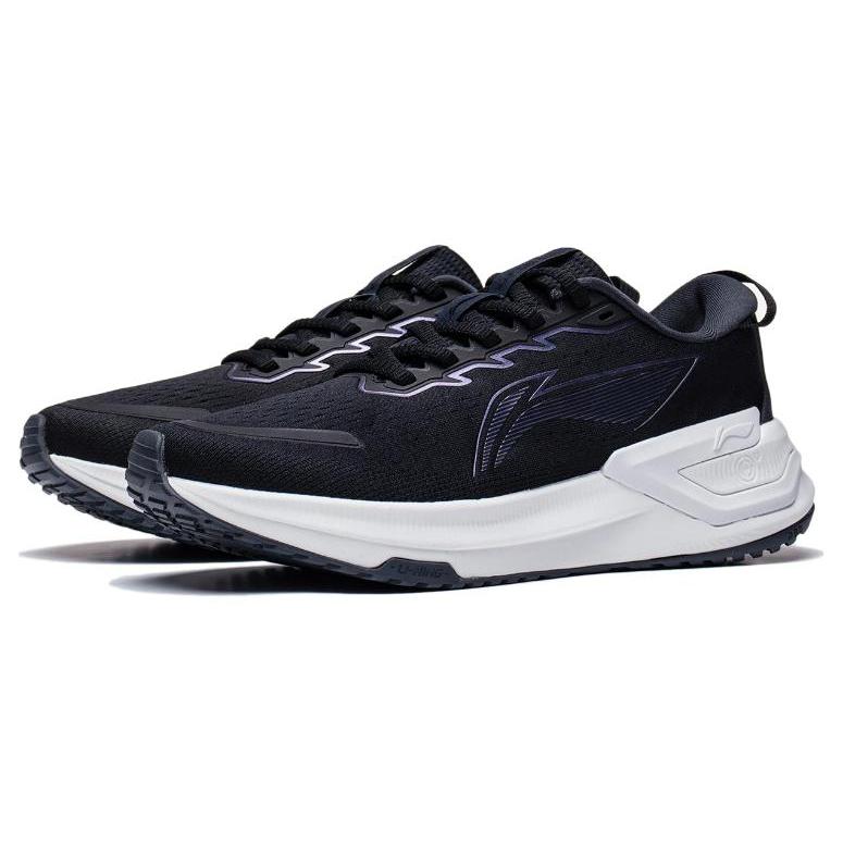 Li Ning YueYing 3.0 Comfortable Cushioning Slip Resistant Abrasion Resistant Low top Running Shoes Women's Black ARHT020-5