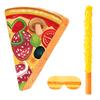 Pizza Pinata Food Themed Birthday Party Decoration with Stick Confetti And Blindfold for Summer Mexican Party Supplies