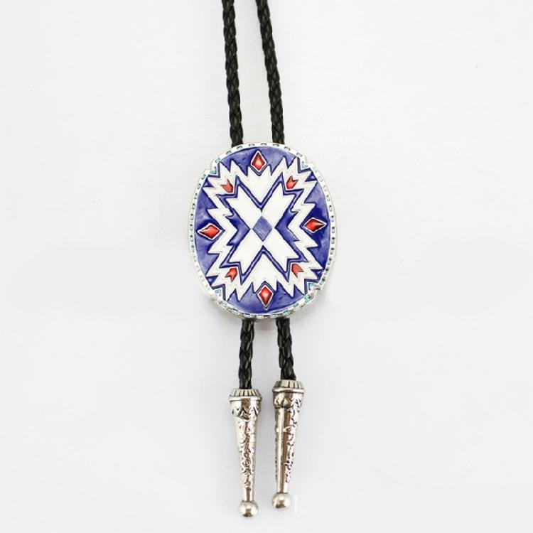 1 PcCool Bolo Tie Necktie Western Cowboy Necktie Necklace Male Costume Accessory