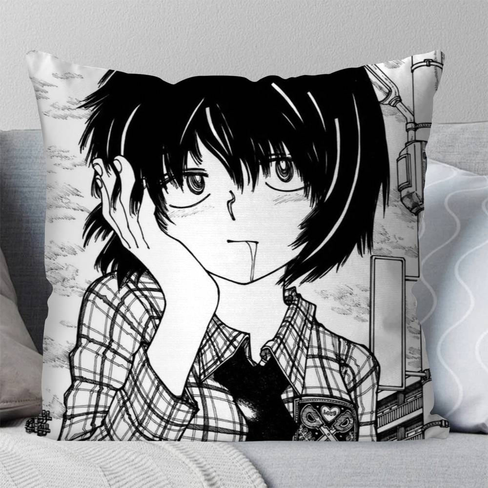 Mysterious Girlfriend X Urabe Mikoto Anime Pillow Case Fashion Square Pillowcase Bedroom Sofa Room Ins Decoration Leisure