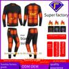 Smart Heating Underwear Set - Auto-Temperature Control, Winter Thermal Wear, Unisex Electric Warm Layer