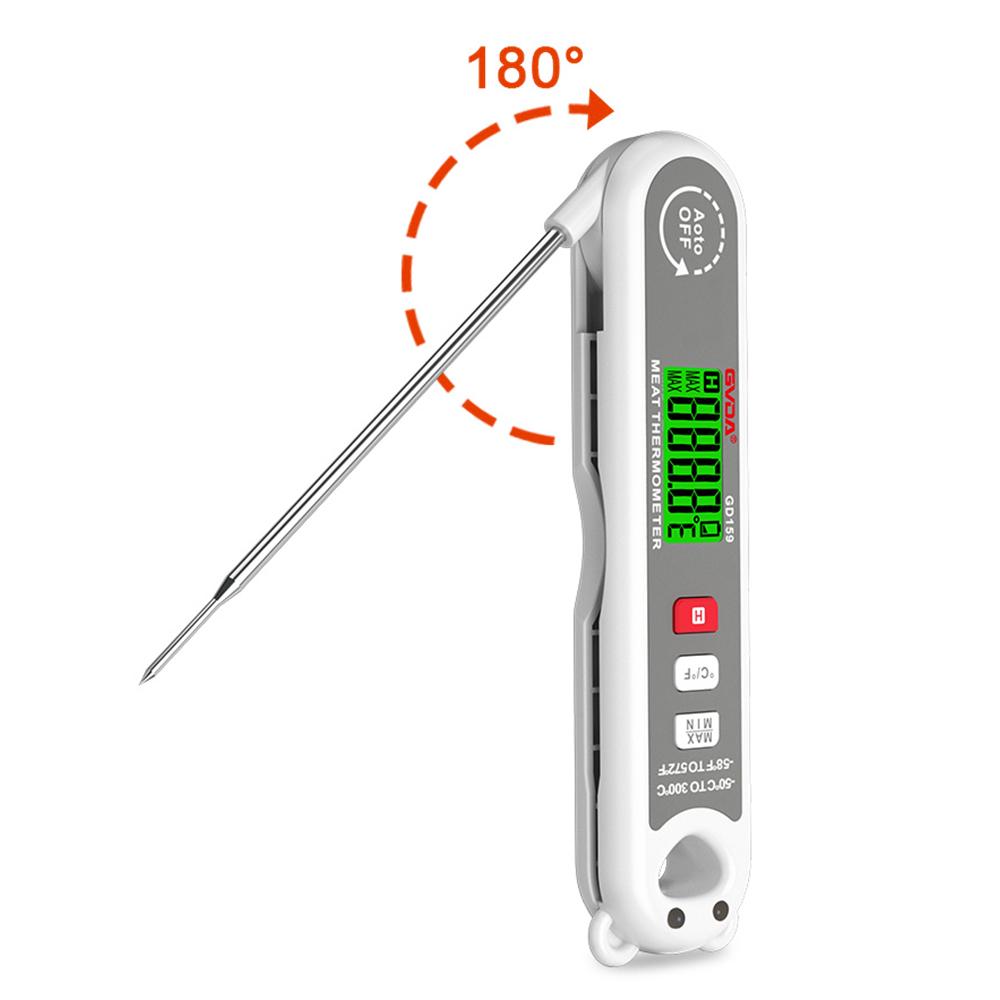 

GVDA GD159 Digital Food Thermometer Meat Oil Milk Temperature Measure Tool (BPA Free,No FDA Certification) Type A