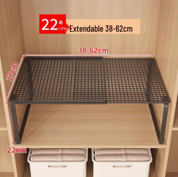 

Выдвижной органайзер для гардероба и шкафа: Компактная выдвижная перегородка для одежды и обуви