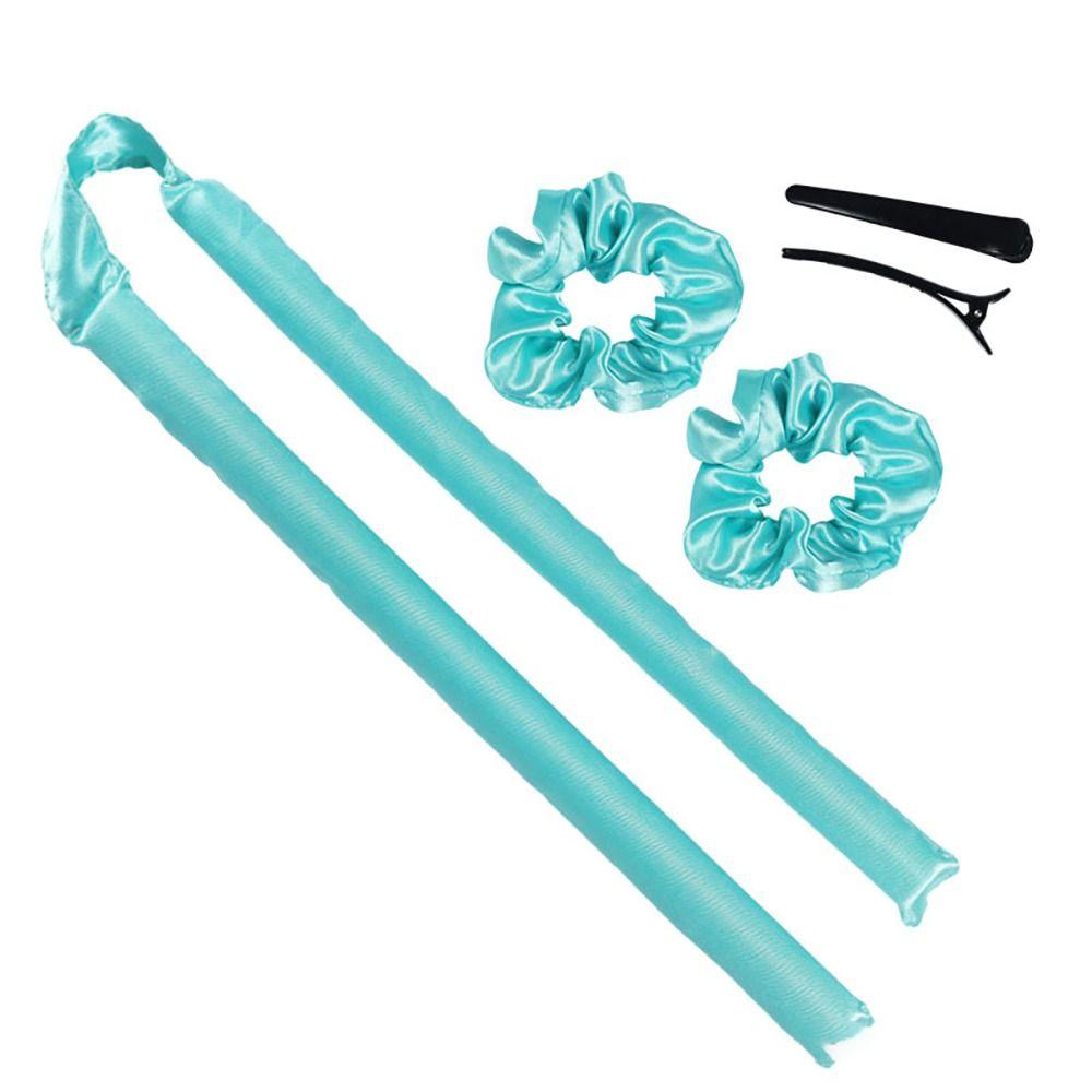 

Drum-type Curling Set Heatless Curling Stick Convenient Hair Curler Women зелений