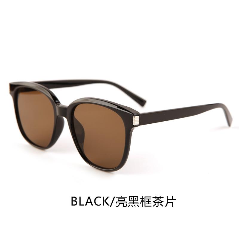 Internet celebrity sunglasses women's high sense large frame sunglasses square face small driving light luxury glasses men