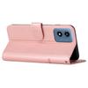 For Motorola Moto E14 4G/G04 4G/G04s 4G/G24 4G Case Wallet Calf Texture PU Leather Stand Phone Cover