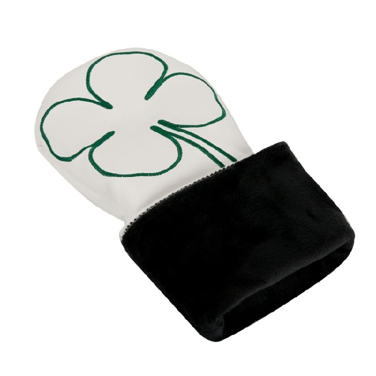 3Pcs PU Leather Golfs Club Head Cover Leaf Pattern Putter Cover Fairway Wood Headcover Hybrids Cover Golfs Accessory