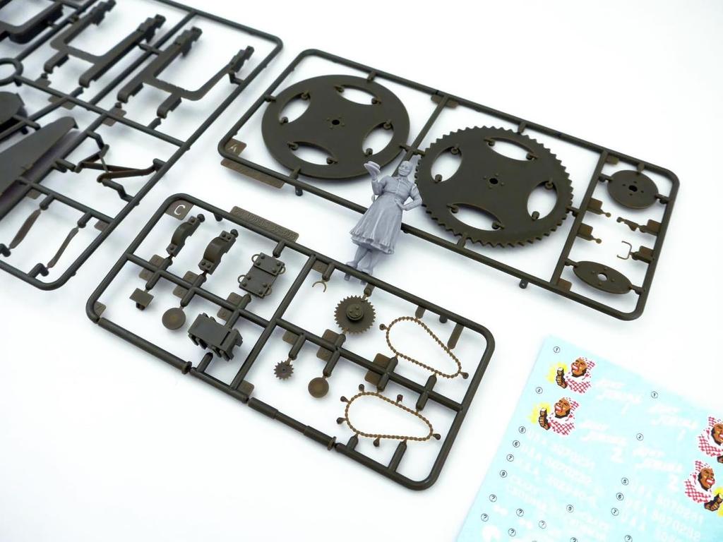 Pig Model T1E3 Mine Removal Equipment Plastic Model 1/35 PIG35-005