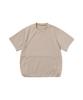 Breathable Quick Dry Short Size M [Snow Peak] T-Shirt CS-26SU015 T-shirt, Sleeve, Men's/Women's, GREIGE,