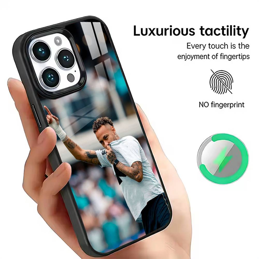 Popular Soccer Star Style Protective Phone Case For iPhone17,16,15,14,13,12,11 Plus,Pro Magnetic For Magsafe Wireless Charging iPhone17