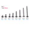 200pcs M3 Stainless Steel SS304 SelfTapping Screws Pan Flat Truss Head