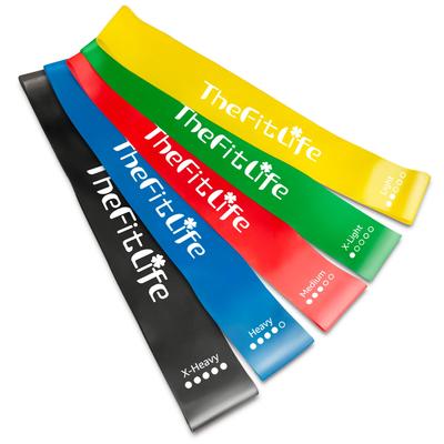 TheFitLife Training Strength Training Fitness Tubes Tubes, Tubes, (Yellow/Green/Red/Blue/Black)