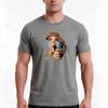 Cheems Doge Gun Tshirt Summer Casual Cotton Tee Oversized Streetwear Tops Vintage Graphic Print Loose Fit Short Sleeve