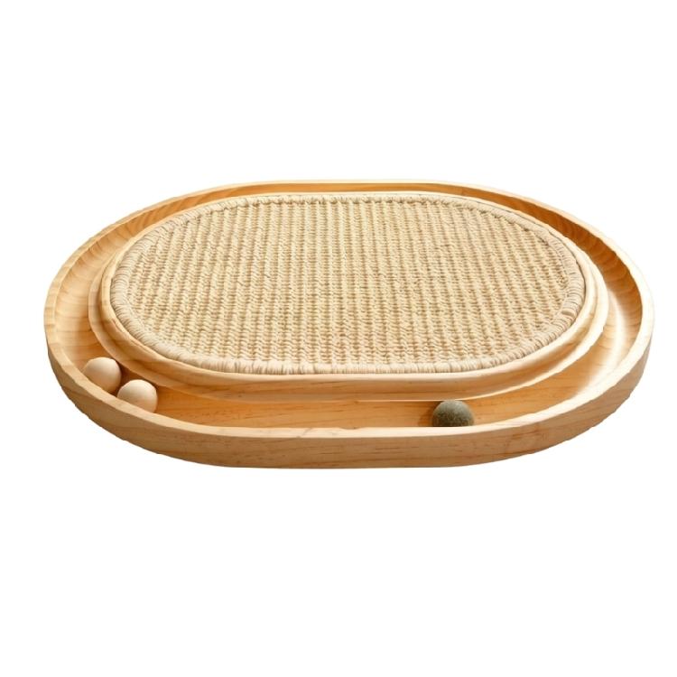 

Durable Wooden Nail Care With Entertainment Section And 5 exciting Spheres For House comrades 1