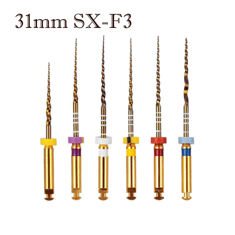30 KS Zubní Pro- Zlaté Kónické Super Soubory Univerzální Pro Použití v Motoru Rotační Soubory Flexibilní Endodontické Materiály pro Kořenové Kanálky Použití v Zubním Lékařství