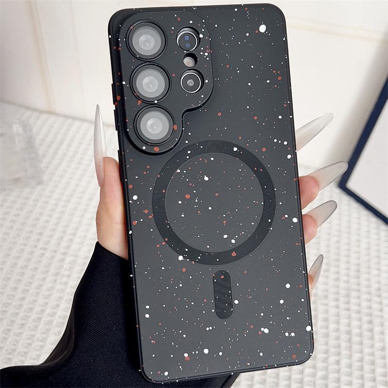 Compatible Samsung S26 Ultra Magnetic Phone Case for S25 & S24, Z Flip7, A17, A16 Silicone Cross-Border Design.