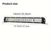 Ultra Slim 15 Inch Barra Led Light Bar Car 12V 24V LED Light Bar IP67 Water Proof Off Road For Car Combo 4x4 Led Bar Jeep Truck ATV SUV 12V 24V