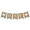 Baby 1st Birthday Party Bunting Decorations for Venue Setup and Celebration