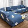 Fashion Geometric L Shape Sofa Cover for Living Room 1/2/3/4 Seaters Universal Size Elastic Slipcover Case Pillowcases Available