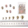 20-200pcs 4/6/8/10/12/14mm CCB Faceted Beads Round Loose Spacer Ball Beads For DIY Jewelry Making Bracelets Necklace Accessories