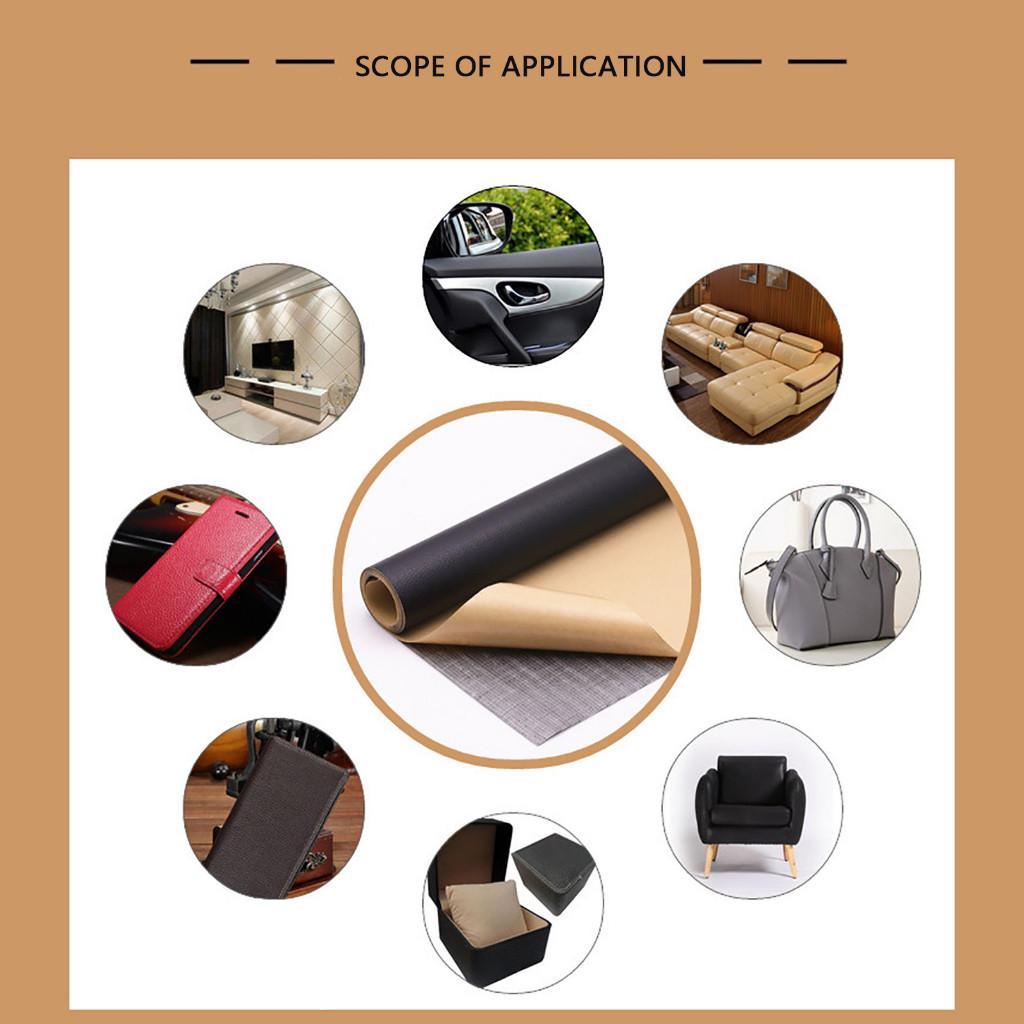 Household DIY Self Adhesive Leather Fixes for Sofa Repair PU Fabric Stickers and Patches